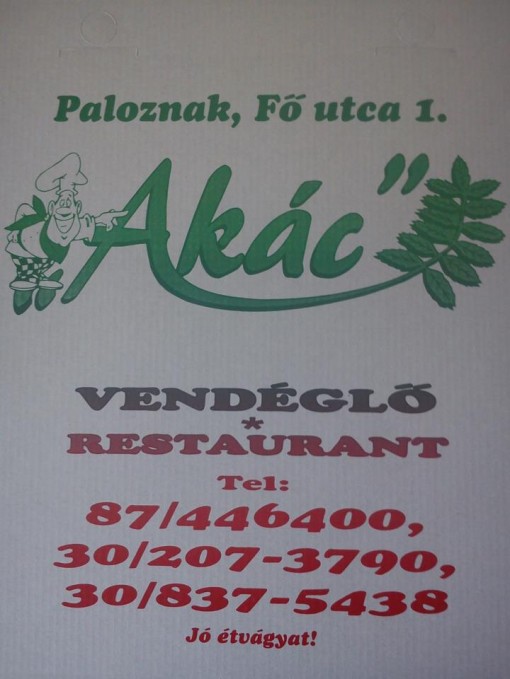 Paloznak  - Akác Vendéglő