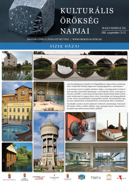 Kulturális Örökség Napok 2013 plakát  - Kulturális Örökség Napok