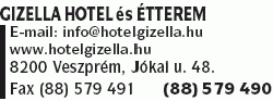   - GIZELLA HOTEL és ÉTTEREM